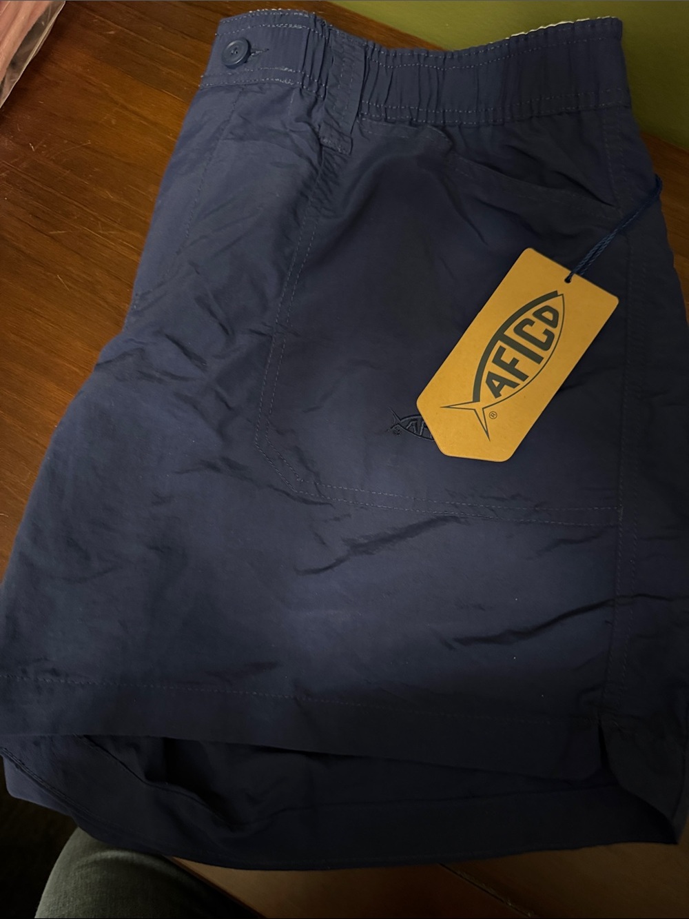 AFTCO Navy Outdoor Performance Shorts